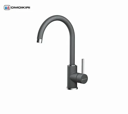 Смеситель для кухни OMOIKIRI Shinagawa гранит фото в интернет-магазине «Mebelex»