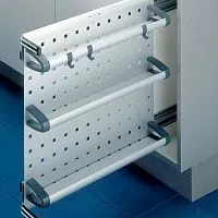 23 380 руб., Выдвижная система Vario. Крепление для прямого фасада в комплекте.