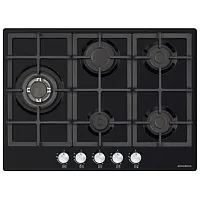 37 990 руб., Панель варочная газовая MAUNFELD EGHE.75.33CB/G черный