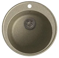 5 490 руб., Мойка кухонная кварцевая LEX Lugano 480