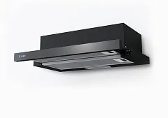 Вытяжка LEX Hubble G 600 Black, черное стекло