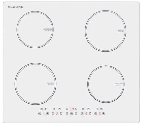 Варочная панель индукционная MAUNFELD CVI594WH белый  фото в интернет-магазине «Mebelex»