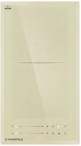 Панель варочная индукционная MAUNFELD CVI292S2FBG LUX, бежевая фото в интернет-магазине «Mebelex»