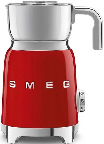 Вспениватель молока SMEG MFF11RDEU, красный фото в интернет-магазине «Mebelex»