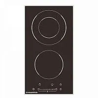 10 490 руб., Панель варочная стеклокерамическая MAUNFELD EVSE292FDBK черн нерж. сталь