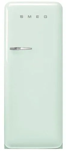 Холодильник Отдельностоящий SMEG FAB28RPG5, стиль 50-х годов, петли справа, Пастельный зеленый фото в интернет-магазине «Mebelex»
