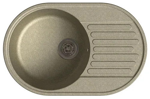 Мойка кухонная кварцевая LEX Como 740 фото в интернет-магазине «Mebelex»