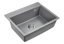 19 357 руб., Мойка кухонная кварцевая EMAR EMQ-1640.Q Алмаз