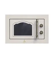 22 790 руб., Печь микроволновая встраиваемая LEX BIMO 20.01 C IVORY LIGHT (белый антик ретро)