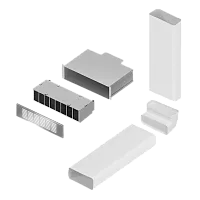 12 990 руб., Комплект воздуховодов MAUNFELD MIDS834 с фильтром CF314MW (для MIHC834SF2BK)