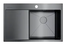 57 588 руб., Мойка кухонная OMOIKIRI Akisame 78 чаша справа