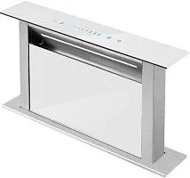 61 990 руб., Вытяжка кухонная полновстраиваемая MAUNFELD Prestige 90 белый,  в столешницу