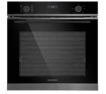 59 990 руб., Шкаф духовой электрический MAUNFELD MEOM729PB201 черный, фурнитура вороненная сталь