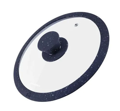 Крышка стеклянная MAUNFELD TRINITY MGL20SMBK , 20 см, черный фото в интернет-магазине «Mebelex»