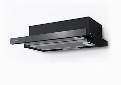 Вытяжка LEX Hubble G 600 Black, черное стекло