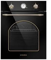 36 990 руб., Шкаф духовой электрический MAUNFELD EOEF516RBG черный, фурнитура бронза