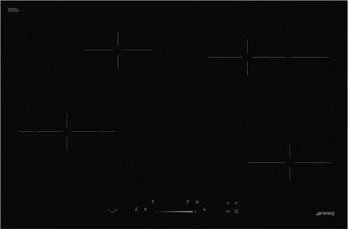 Варочная панель Стеклокерамическая SMEG SE484EMTD черный прямой край фото в интернет-магазине «Mebelex»