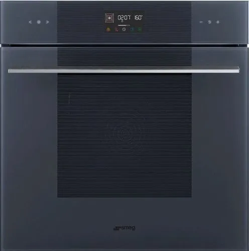 Духовой шкаф Электрический SMEG SO6102TG, стекло Neptune grey фото в интернет-магазине «Mebelex»