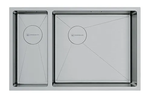 Мойка кухонная OMOIKIRI Taki 69-2-U/IF-R Side фото в интернет-магазине «Mebelex»