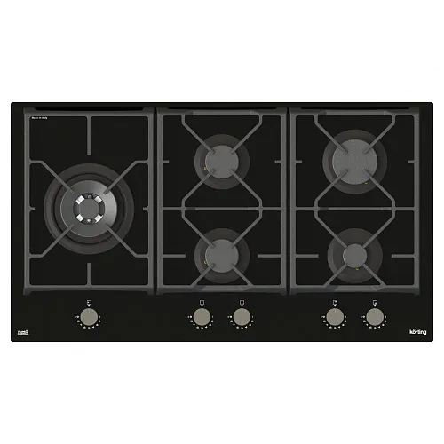 Панель варочная газовая KORTING HGG 9987 CTN FLC фото в интернет-магазине «Mebelex»