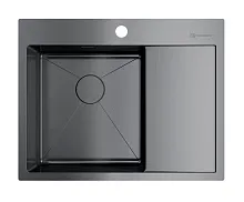 55 488 руб., Мойка кухонная OMOIKIRI Akisame 65 чаша слева