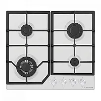 24 990 руб., Панель варочная газовая MAUNFELD EGHE.64.43CW/G белый