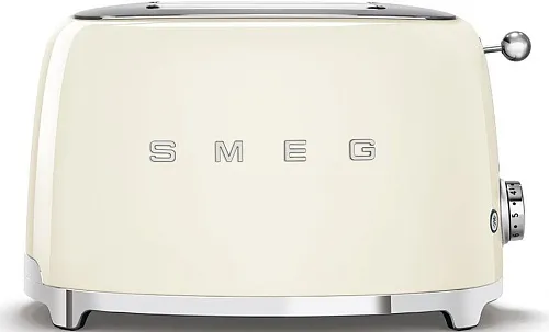 Тостер на 2 ломтика SMEG TSF01CREU, кремовый фото в интернет-магазине «Mebelex»