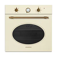 36 490 руб., Электрический духовой шкаф Maunfeld MEOFG.676RIB.TR бежевый + бронза