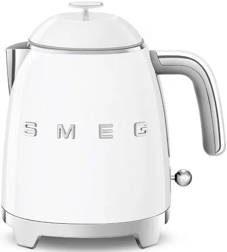 Мини чайник электрический SMEG KLF05WHEU, белый фото в интернет-магазине «Mebelex»