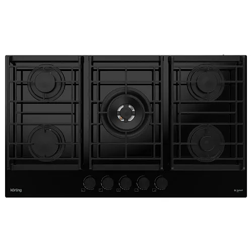 Панель варочная газовая KORTING HGG 9955 CTN стекло фото в интернет-магазине «Mebelex»
