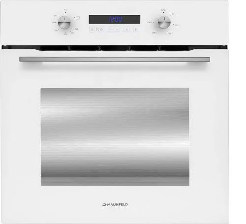 Шкаф духовой газовый MAUNFELD MOGM703W (с электрическим грилем) фото в интернет-магазине «Mebelex»