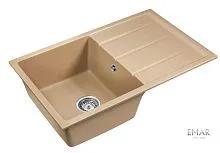 16 850 руб., Мойка кухонная кварцевая EMAR EMQ-1800.Q Сардоникс