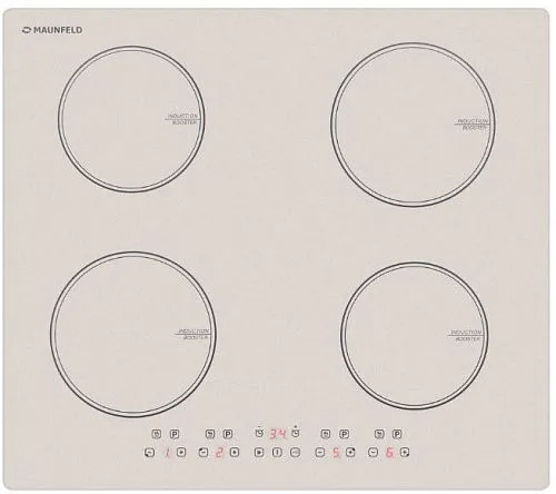 Варочная панель индукционная MAUNFELD CVI594BG бежевый фото в интернет-магазине «Mebelex»