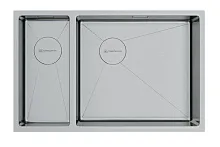 57 588 руб., Мойка кухонная OMOIKIRI Taki 69-2-U/IF-R Side