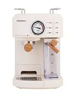 20 990 руб., Кофеварка  рожкового типа MAUNFELD MF-737BG PRO, бежевый