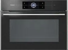 324 900 руб., Духовой шкаф Электрический ASKO OCSM8478G компактный  с функцией пароварки и СВЧ