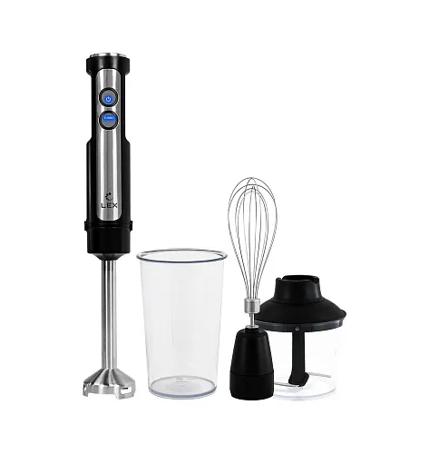 Блендер погружной LEX LX 10011-3 черный фото в интернет-магазине «Mebelex»