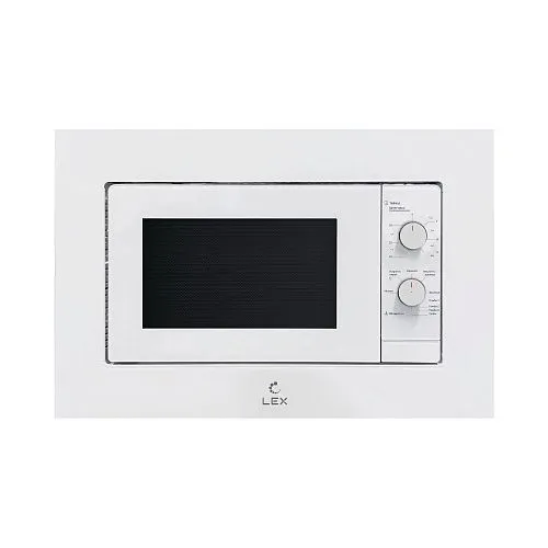 Печь микроволновая встраиваемая LEX BIMO 20.04 WH фото в интернет-магазине «Mebelex»