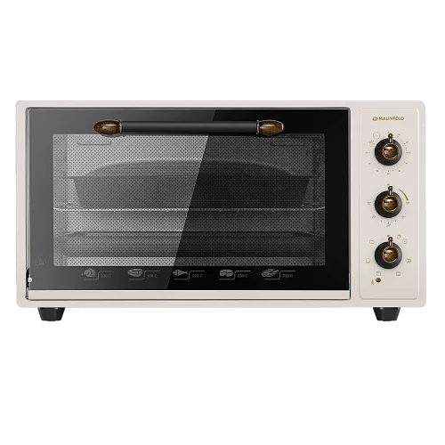 Печь электрическая MAUNFELD СEMOA.456.RIB бежевый + бронза фото в интернет-магазине «Mebelex»