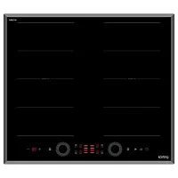 61 490 руб., Панель варочная индукционная KORTING HIB 68700 B Quadro