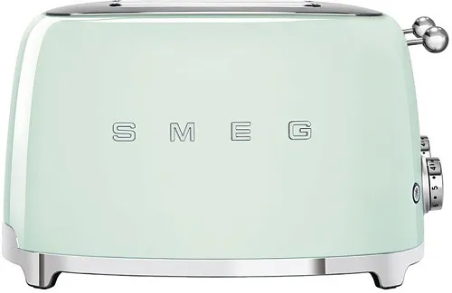 Тостер на 4 ломтика SMEG TSF03PGEU, пастельный зеленый фото в интернет-магазине «Mebelex»