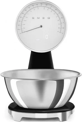Кухонные весы SMEG KSF01BLWW, чёрный фото в интернет-магазине «Mebelex»
