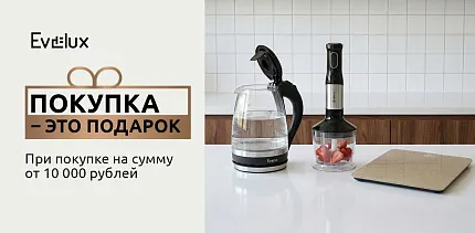 EVELUX. Покупка – это подарок