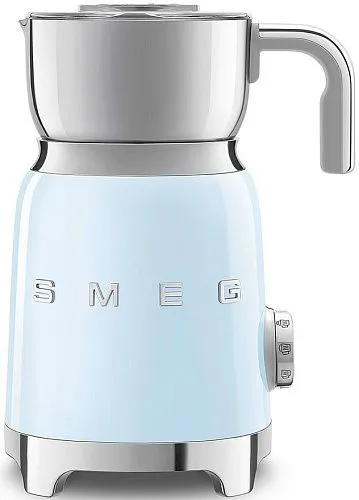 Вспениватель молока SMEG MFF11PBEU, пастельный голубой фото в интернет-магазине «Mebelex»