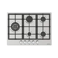 20 990 руб., Панель варочная газовая MAUNFELD EGHS.75.33CS/G нерж. сталь