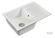 19 179 руб., Мойка кухонная кварцевая EMAR EMQ-1700.Q Агат