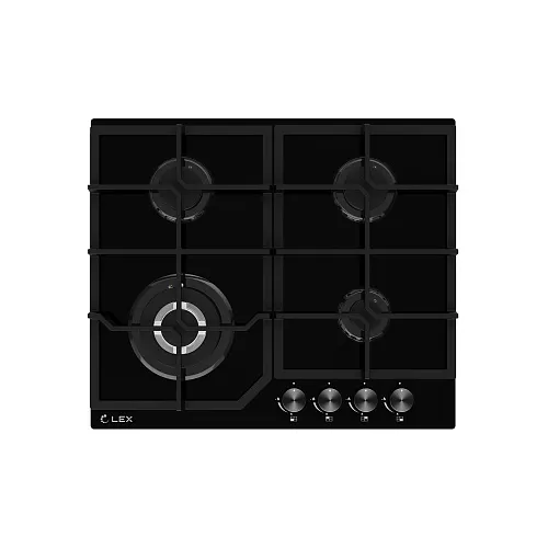 Панель варочная газовая LEX GVG 640-1 BBL фото в интернет-магазине «Mebelex»