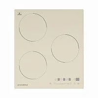 34 490 руб., Панель варочная индукционная MAUNFELD EVI.453-BG бежевый