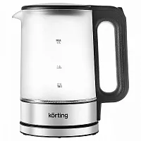 2 190 руб., Стеклянный чайник KORTING KWK 0902 G