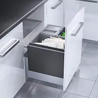 30 750 руб., AS Triple 60 Контейнер 28л и два контейнера 13л, рама, стационарная крышка, цвет графит